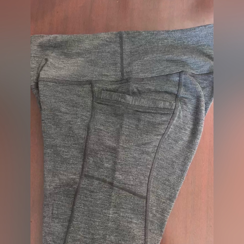 Athleta Charcoal Leggings - Picture 3 of 5